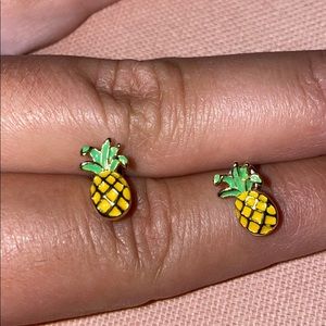 Pineapple Stud Earrings